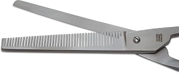 Mars Professional Stainless Steel Grooming Shears, 46 Tooth Blender, Thinning Scissors