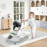 ⭐✨👶La boîte à musique peut être transformée en assiette : retirez la boîte à musique et transformez-la en table complémentaire en quelques secondes, tout en jouant des chansons pour enfants et en nourrissant, le bébé qui pleure est calme pendant une seconde.