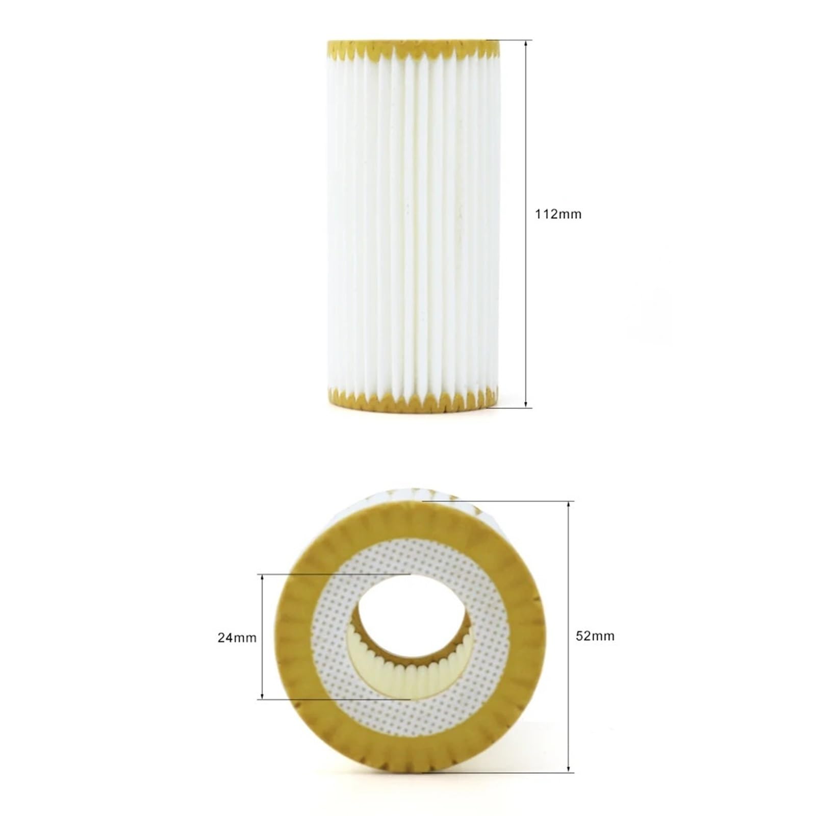 MOTOHIRO 4 Uds 8 Uds Filtro de Aceite 06L115562B for Skoda for Octavia A7 2013-2018 2019 for A8 2020 2021 2022 for Superb B8 Kodiaq 06L115466C 1.8TSI 2.0TSI Filtros de Aceite para vehículos (Size : 4