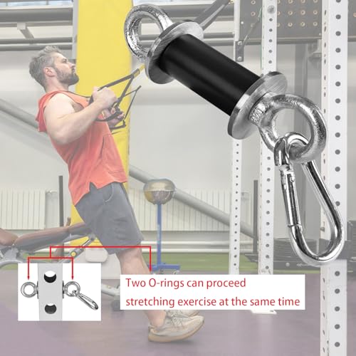 2 stuks Power Rack Attachments, heavy-duty stalen Quick Connect-gespen, universele veelzijdige trainingsaccessoires voor krachttraining, passen 1 inch gaten - Afbeelding 4