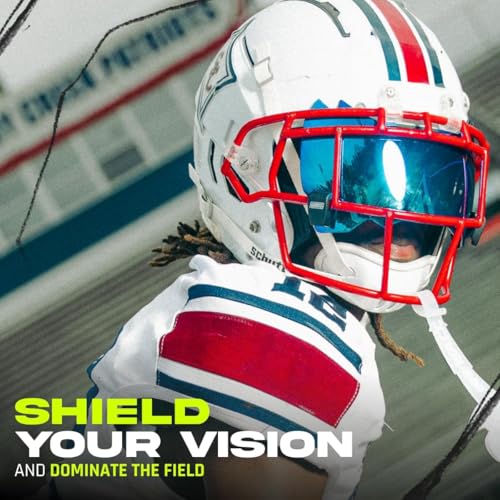 Image of We Ball Sports Football Visor 3.0, Fits Adult & Youth Football Helmets