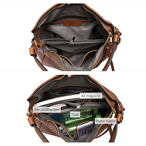 Handbags For Women Large Designer Ladies Hobo Bag Bucket Purse Faux Leather #TOP4