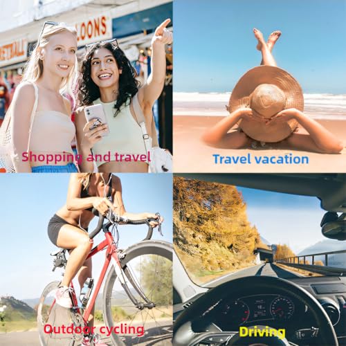 Visor Sunglasses for Women, Fashion Visor Sunglass UV400 Protection, Retro Sunglasses with Carrying Case4