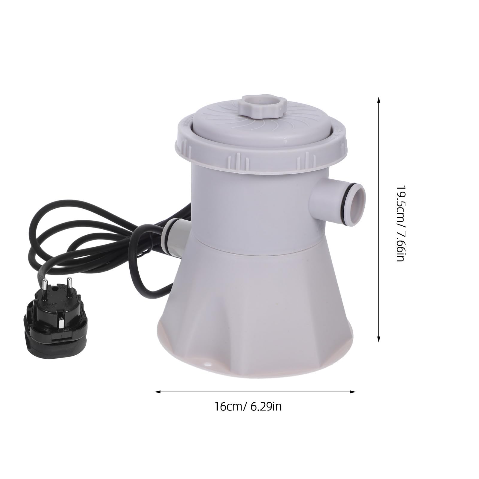 Bomba Depuradora para Piscina Eléctrica con Filtro de Agua para Limpieza y Circulación Piscinas Pequeñas y Medianas