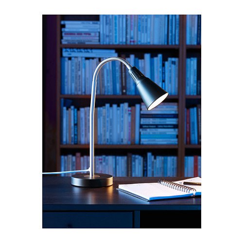 Ikea KVART - Lampada da lavoro, colore: nero - Image 3