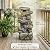 Outdoor Water Fountain Large - Stone Fountains with LED Light for Patio Yard Garden Backyard Decking Outdoor or Entryway Decor 30''