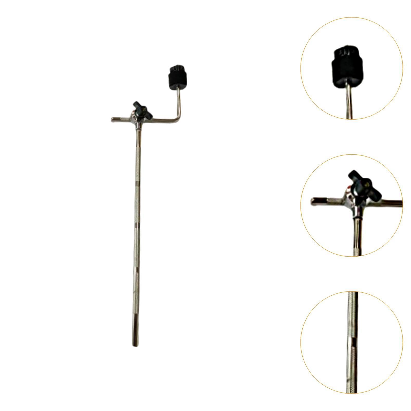 Brazo Móvil para Platillos con Varilla en L para Accesorios de Percusión, 58cm
