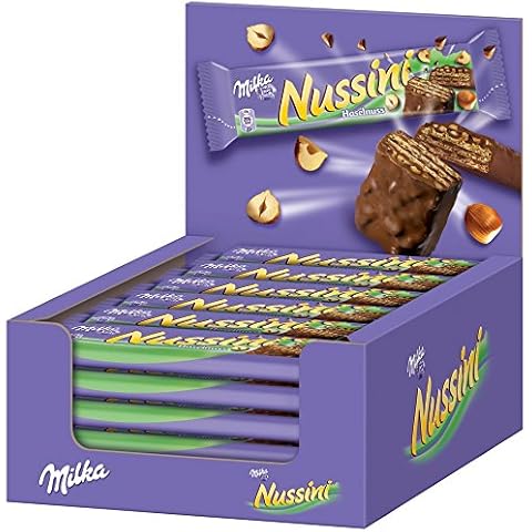 Milka Nussini Haselnuss Schokoriegel 30 Stück Cover