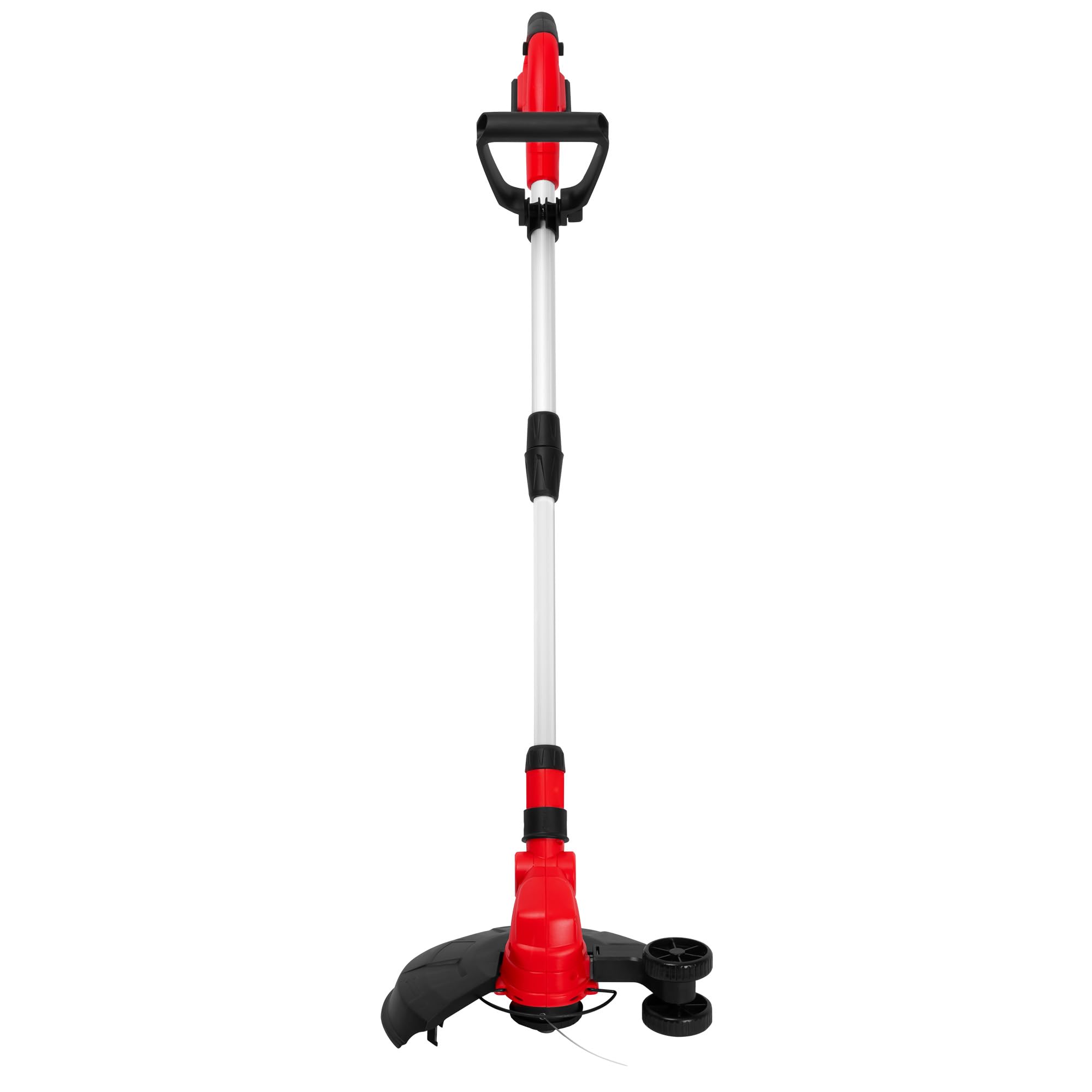 FERM Desbrozadora AX-Power 20 V – Mango telescópico – Rueda guía – Cabezal giratorio – Sin batería ni cargador – Diseño ergonómico – Sistema Tap & Go
