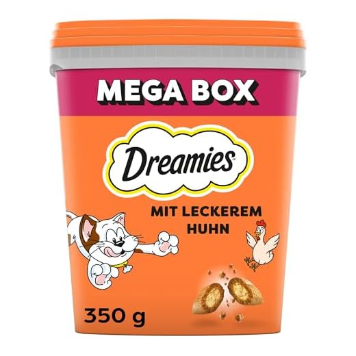 Dreamies Katzensnacks mit Huhn Mega Box