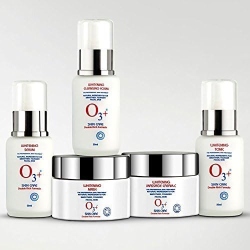 O3+ Skin Care Facial Kit (Cleansing Foam+Cream+Mask+Serum+Tonic) with Free Ayur Soap by O3+
