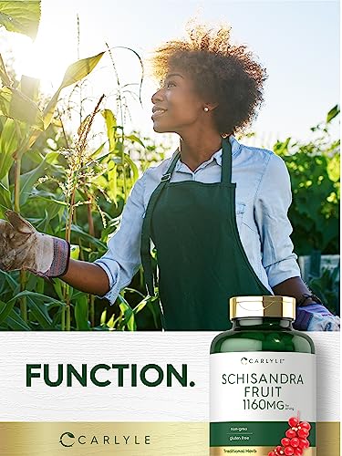 Carlyle Schisandra Supplement 1160 Mg | 200 Capsules | Berry Fruit Extract | Non-Gmo And Gluten Free #TOP5