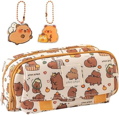 1 funda para mujer, 2 colgantes capibara, estuche lindo con crema...
