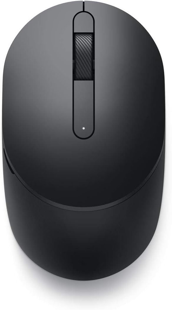 Ratón inalámbrico Dell MS3320W, funciona con pilas AA, Bluetooth | 2,4 GHz, 3 botones, DPI ajustable 1000-4000, par rápido, intercambio avanzado de 3 años, negro