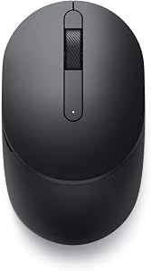 Dell Mobile Wireless Mouse Black – MS3320W - Wireless, AA Battery Type, 3 Buttons, 36-months battery life, 1600 DPI sensor
