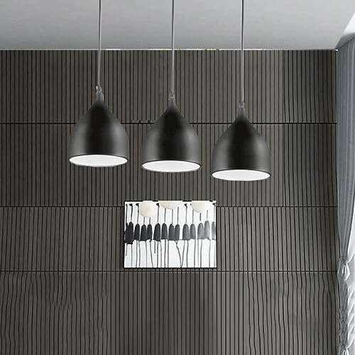 Lampe à suspension industrielle E27 anti-éblouissement pour éclairer la table