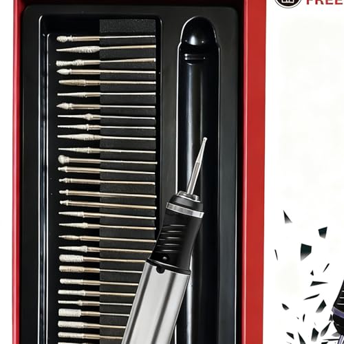 Herramienta de grabado inalámbrica para metal y cristal con diseño ergonómico 8