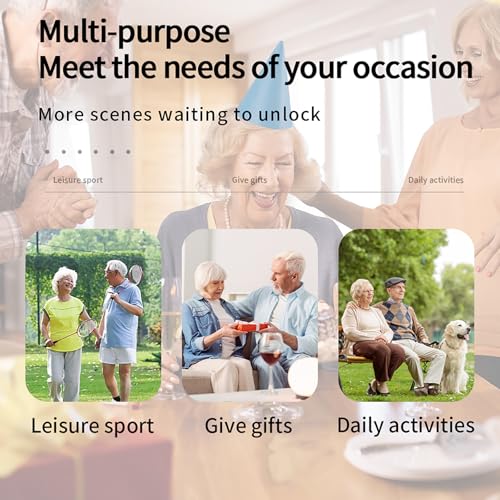 Image of findtime Digital Watches for Elderly Men, Large Face Voice Talking Watch with English Speaking LED Backlight Big Number Easy to Read Timer Alarm 5ATM Waterproof