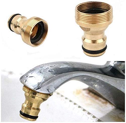 Raccordi filettati 1pc Ottone M22-M24 Tubo filettato Connettore del Tubo dell'Acqua Rubinetto Adattatore a Scatto Raccordo Connettore rapido Raccordi Rubinetto convertitore