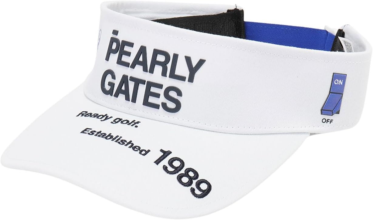 新品】パーリーゲイツ ニット 、バイザー2点セット 新品】パーリー