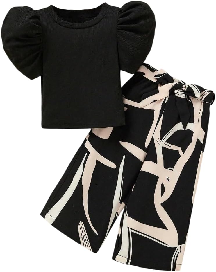 Tagas Girls TOP AND PANT|COORDINATED_OUTFIT FOR GIRL| DRESS FOR(GIRLS)| TOP WITH PALAZZOS FOR GIRL'S|(GTP)