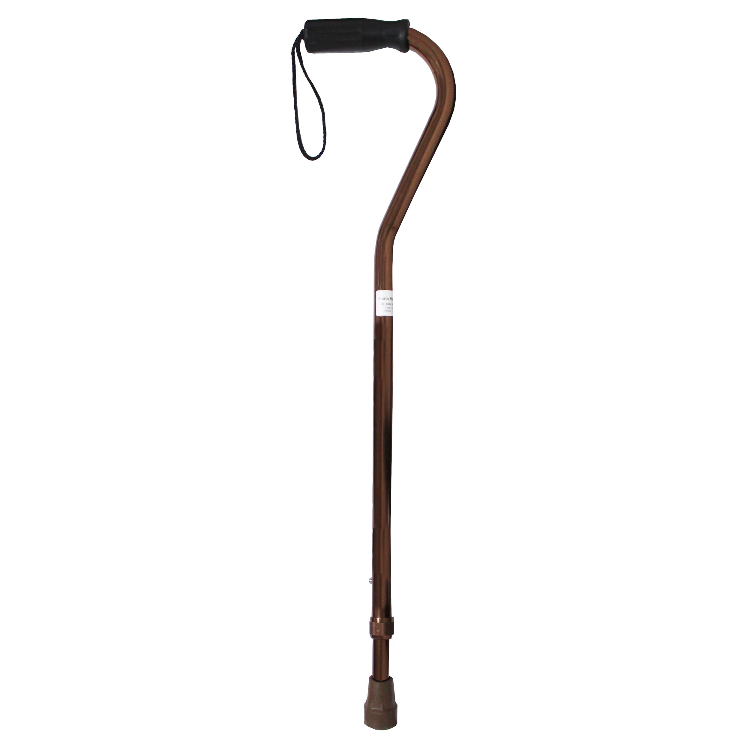 Fidelis Healthcare Portable Light Weight Height Adjustable Walking Stick & Comfortable Hand Grip for Old Gentleman, Walking Sticks for Old People, Fracture, Leg Injury (Bronze) (B0B429WZ8R) Amazon Price History, Amazon Price Tracker