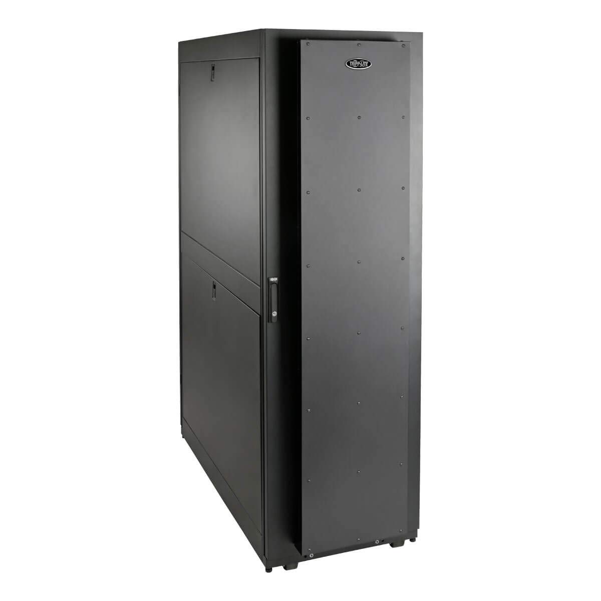 Tripp Lite - SRQP42UB - 42U Rack Enclosure Server Cabinet Quiet with Sound Suppression - 42U Wide X 