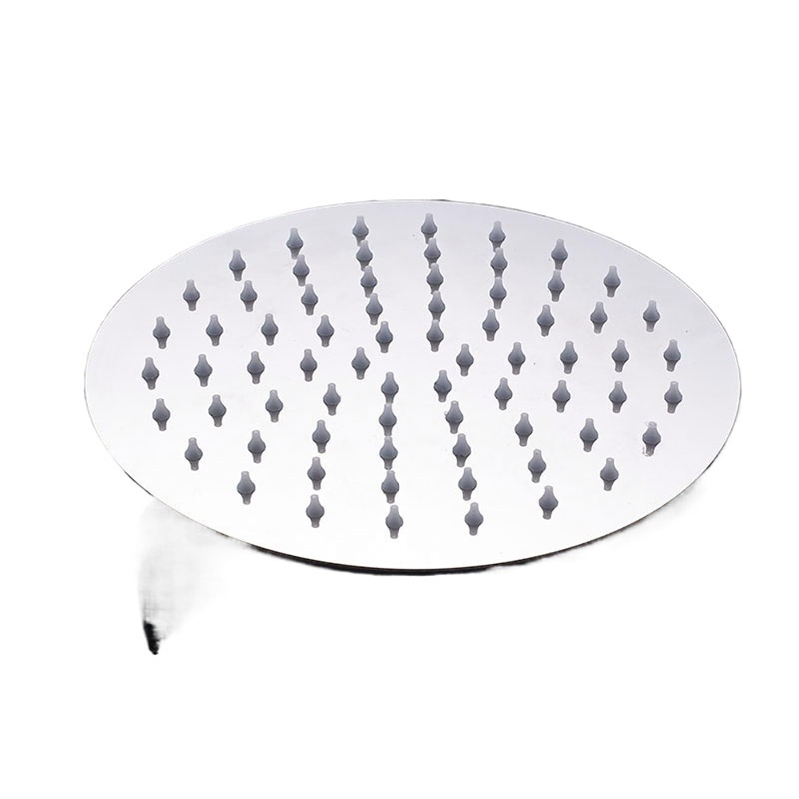 Lujoso cabezal de ducha de lluvia – Acero inoxidable de alta calidad de 12/10/8/6/4 pulgadas redondo y cuadrado – Cabezal de ducha de lluvia con brazo ajustable con acabado cromado para baño similar