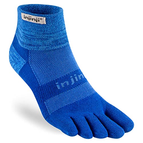 Injinji Trail Midweight Mini-Crew Socken, marina, M
