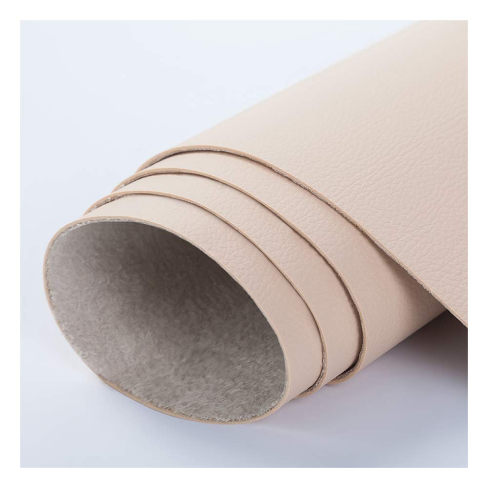 Tissu d'ameublement tapisserie suédine beige pour recouvrir des chaises abîmées