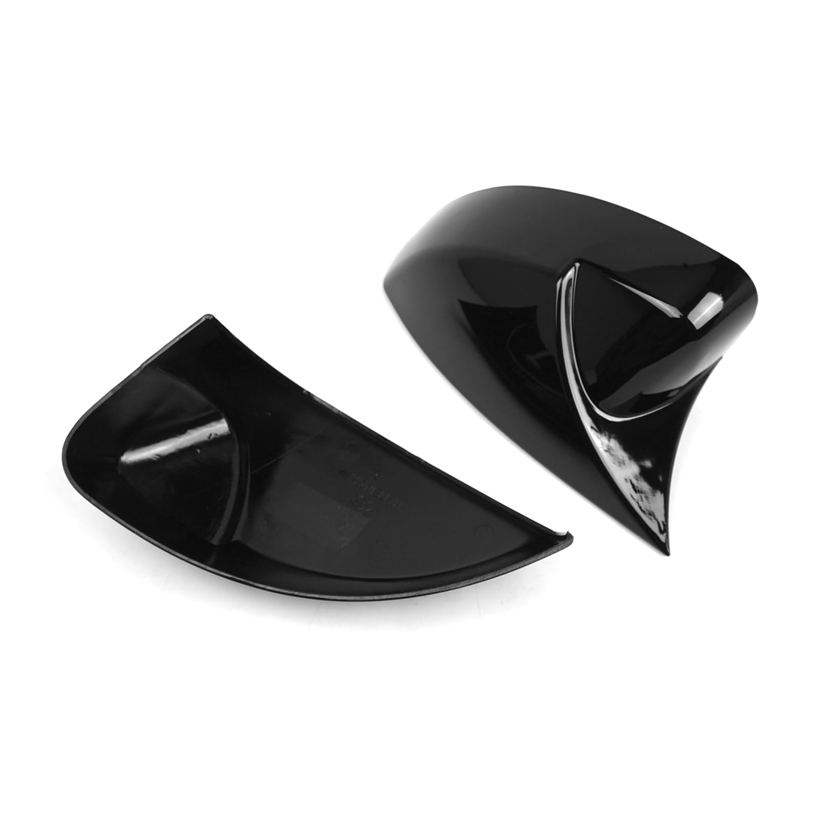 2 pezzi Cover per specchietto laterale laterale compatibile con Audi A3/S3/Rs3 2014-2019, OEM: 8V0857527 8V0857528