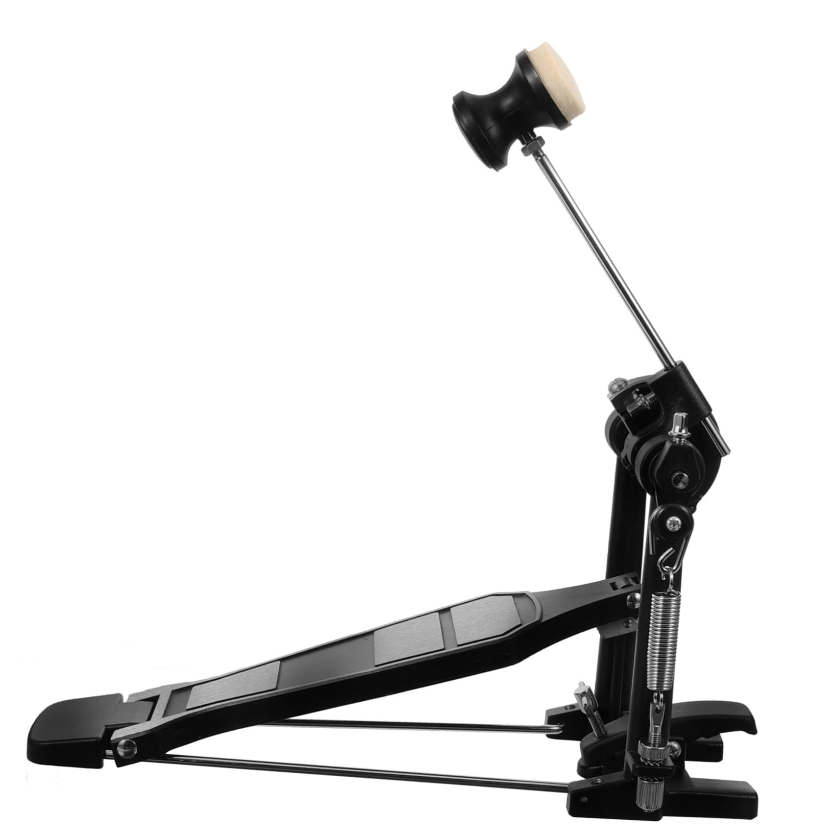 ifundom Metal Drum Pedal Hammer Aluminum Alloy for Bass Drum Pedal Beater Adjustable Spring Tension for Play