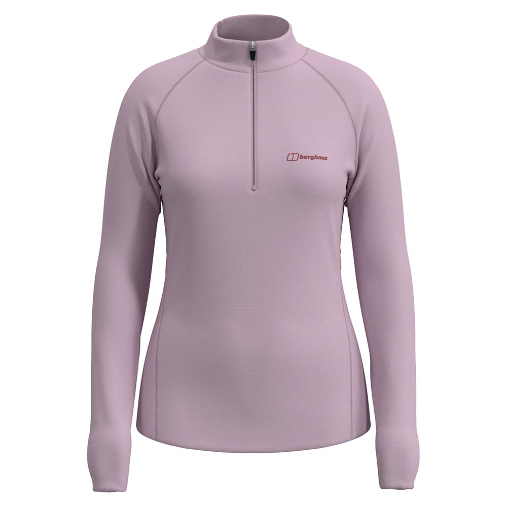 Berghaus 24/7 Base Zipls Camiseta de Manga Larga Mujer