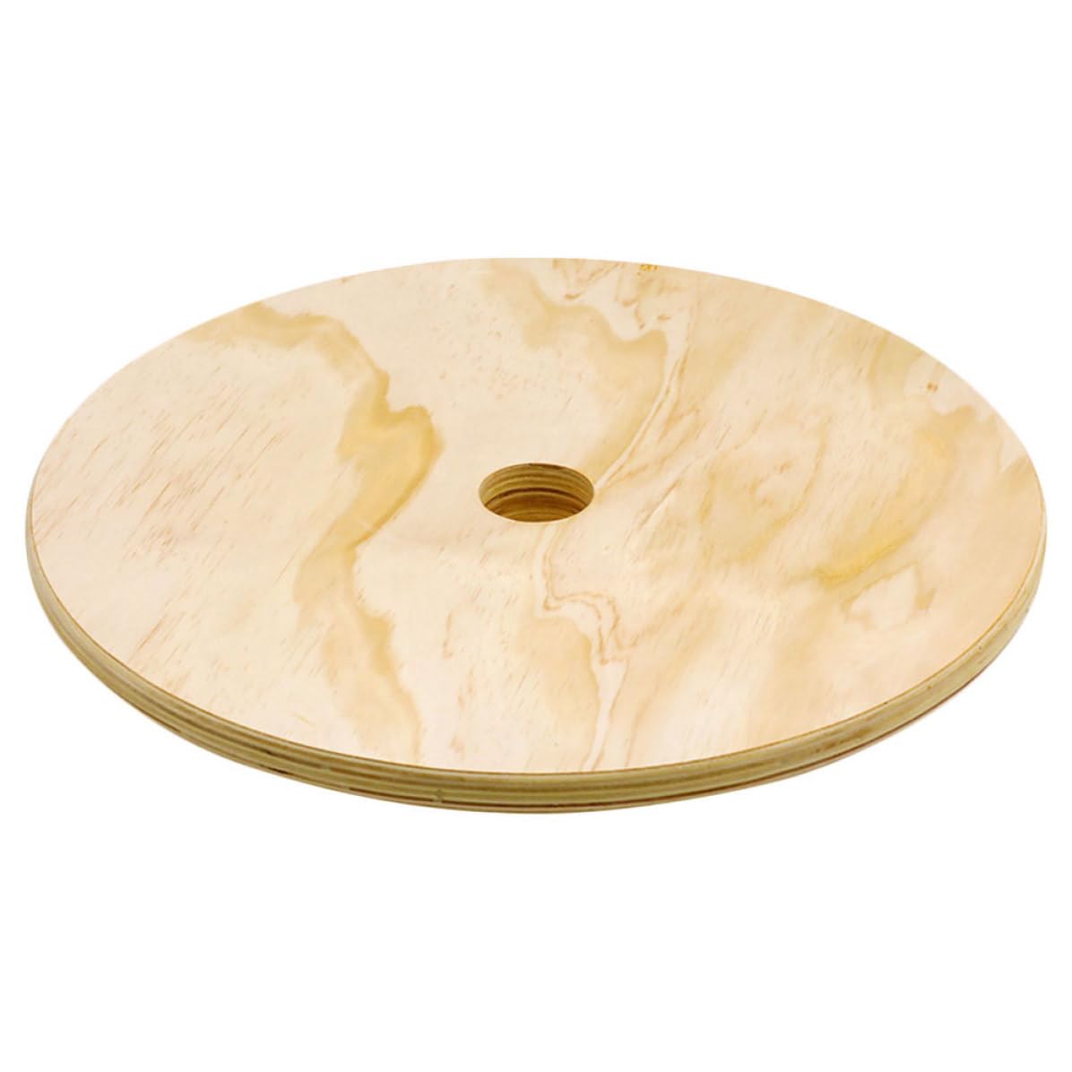 SEWACC Wooden Barbell Weight Plates Training Weight Plates for Fitness Use, Easy to Disassemble and Carry, Sturdy Beige for Strength Exercises and Gym Equipment