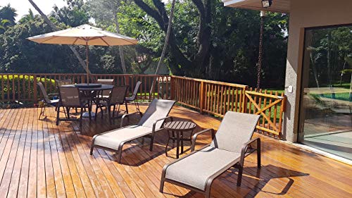 Mesinha lateral para espreguiçadeiras de piscina