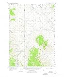 Idaho Maps - 1957 Hawley Mountain, ID - USGS Historical Topographic Wall Art - 44in x 55in, Large Wall Art Map