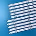 PANMILED 10pcs LED Backlight Strips for Samsung 65'' TV UN65TU7000FXZA UN65TU8000FXZA UN65TU8300FXZA JL.D650C1330-408AR
