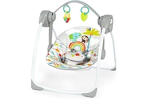 Bright Starts Playful Paradise Newborn Baby Swing: Serene Oasis for Infants