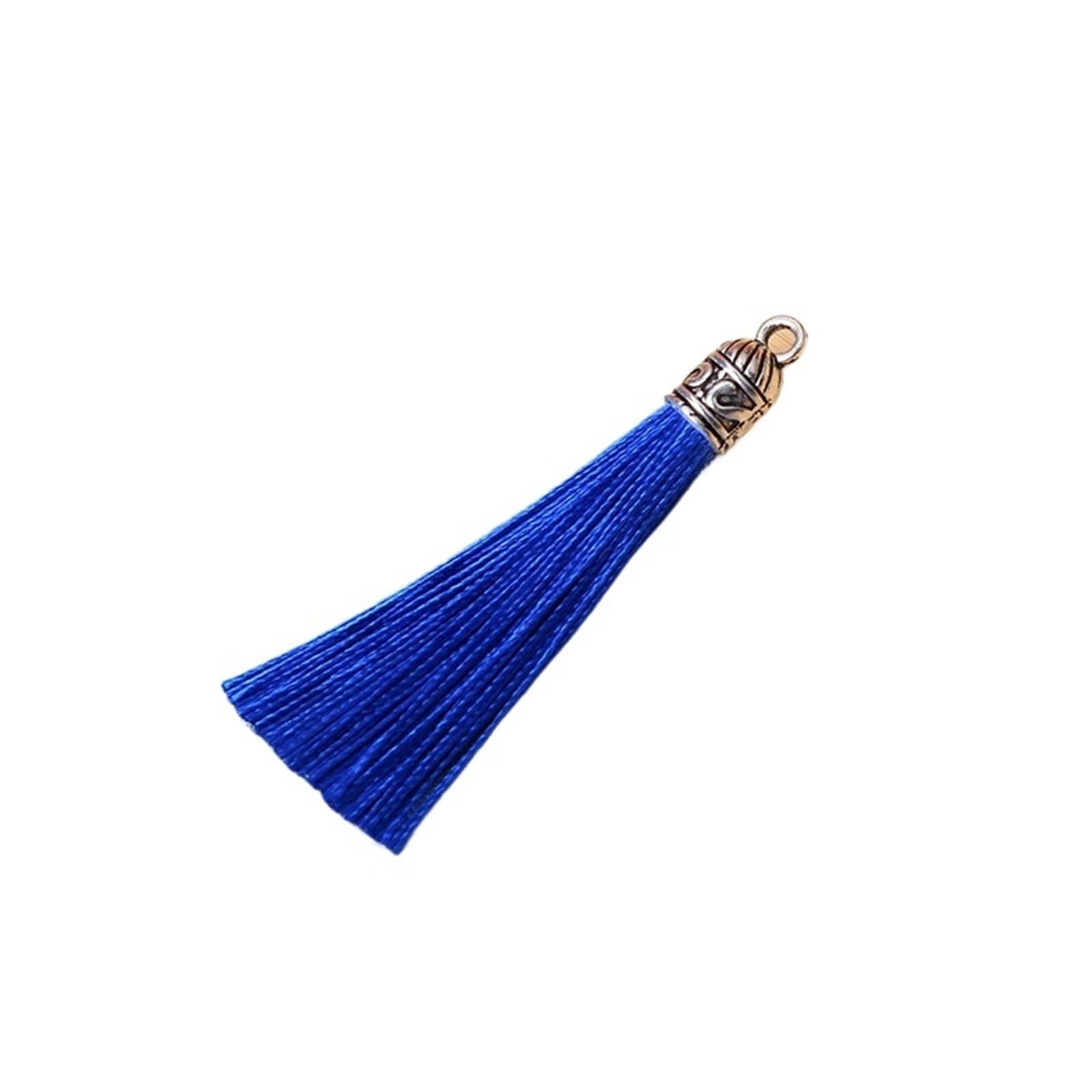Ornamental tassel, Tassels Decoration Silky Handmade Mini Crafting Tassel for Bracelets DIY Craft