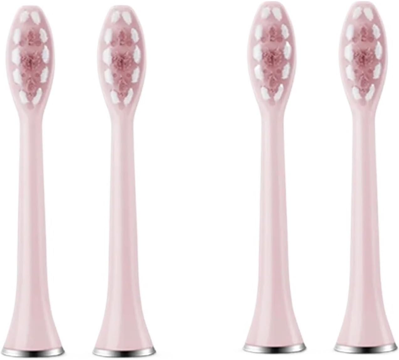 Electric Toothbrush Accessory Toothbrush Head. Compatible for SUBORT S7 Sonic Electric Toothbrushes(4 White Brush Head)