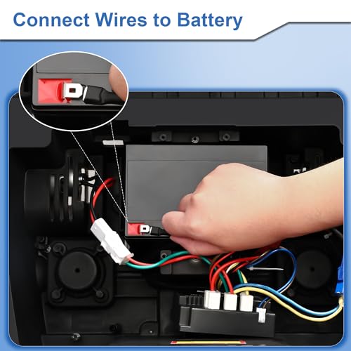 Image of ANPABO 24V 5Ah Battery for Ride On Toys, Rechargeable Pack, F2 Terminal