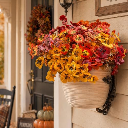 Fanfantoey Artificial Fall Flowers for Outdoors Decoration - image 7