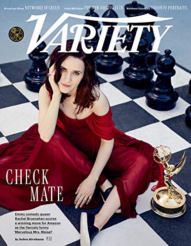 Variety Magazine (September 20, 2018) Rachel Brosnahan Marvelous Mrs. Maisel Cover