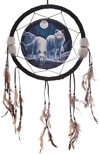 Decorative Wolf Warriors of Winter 16cm Dreamcatcher