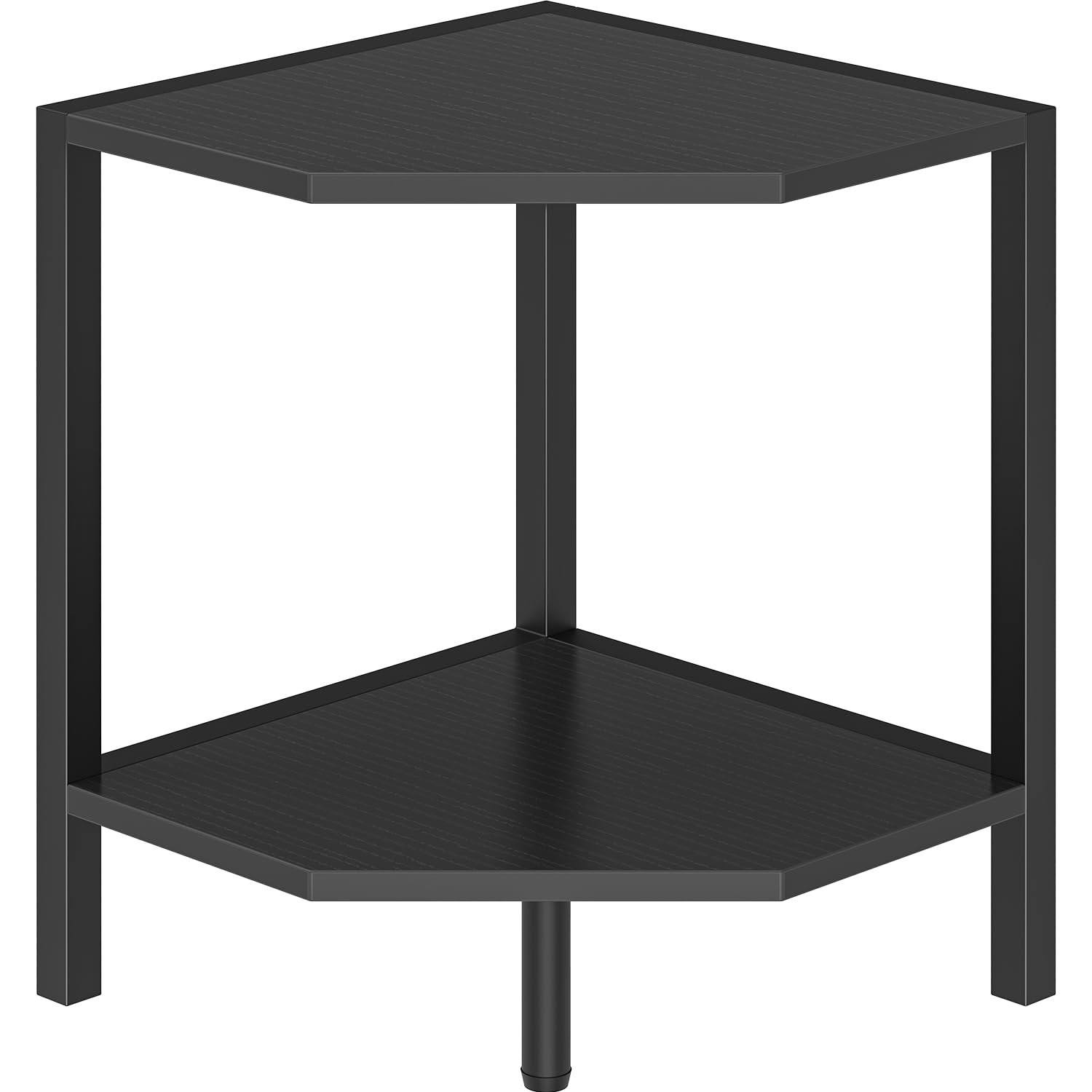 Photo 1 of Creso hom Corner Shelf Stand, 2 Tier Industrial Corner Bookshelf