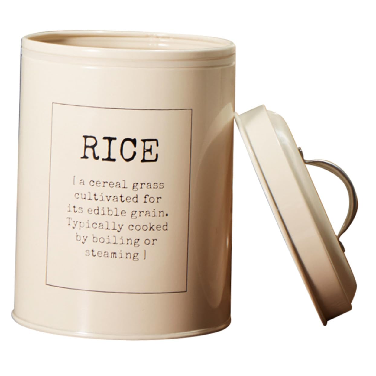 Seau à riz hermétique vintage 5 kg grand récipient de stockage alimentaire étanche