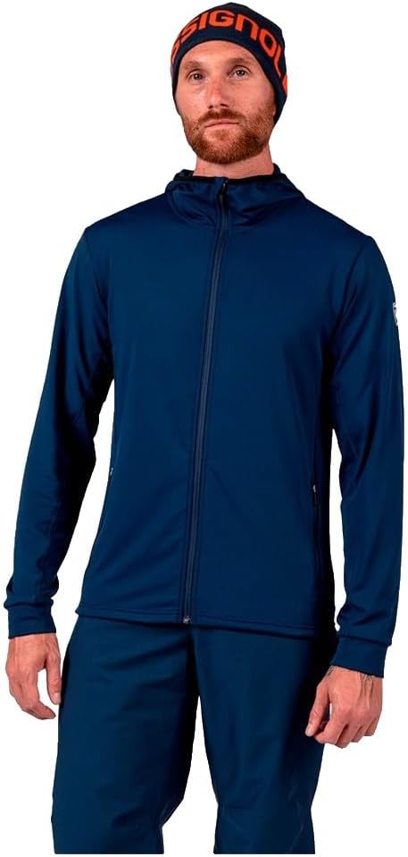 Rossignol Mid-layer Stretch Zip-up Hoodie for Men - Mens Sweatshirts and Hoodies