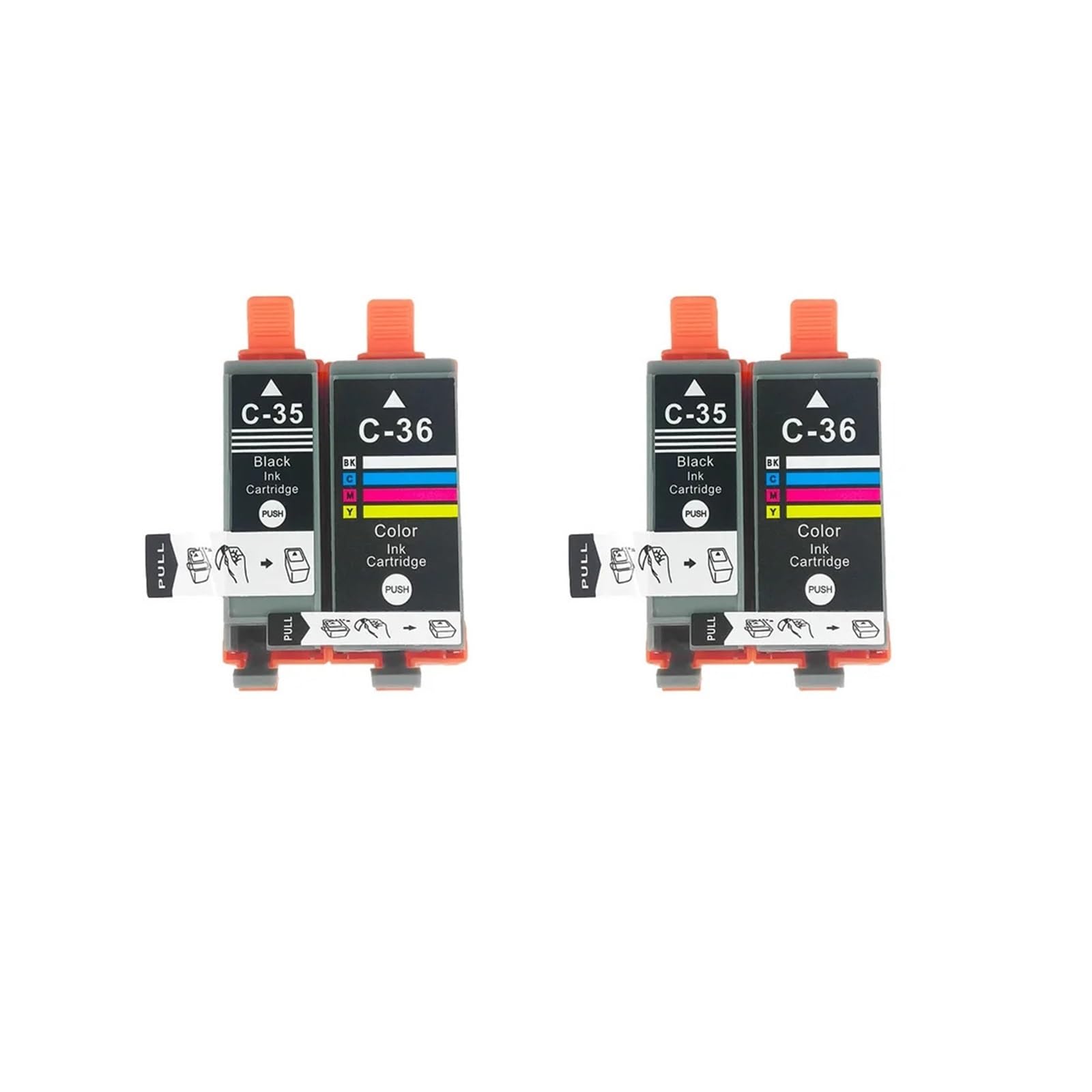 Cartuccia d'inchiostro PGI-35 PGI35 CLI-36 CLI36 compatibile for Canon