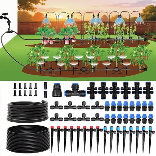 230FT Drip Irrigation System Kit for Garden