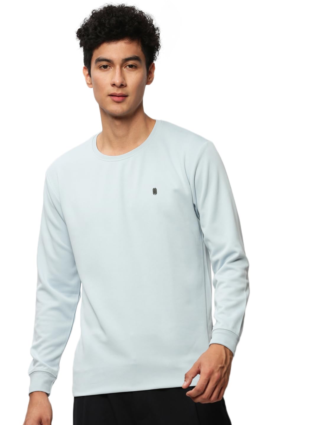 showoffff Men Solid Pullover Sweatshirt | Round Neck Full Sleeves Cotton Sweatshirt's for Mens | Slim Fit Regular Length Sweatshirts for Men's-picture-37